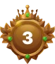 Brązowy medal — 3. miejsce