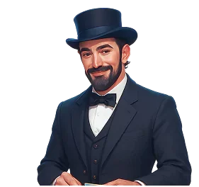 Na żywo — krupier w cylindrze